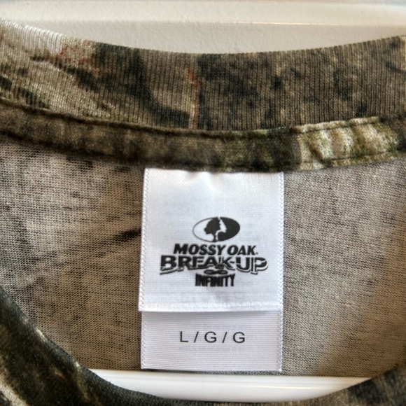 Mens mossy oak camo tee - Picture 3 of 4